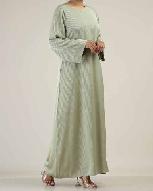 Elegance Flow Ribbed Maxi